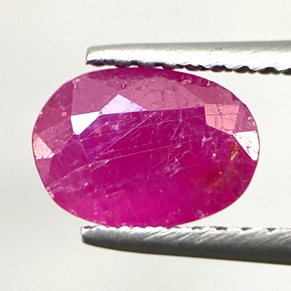 New 1.42ct Certified Burma Natural Unheated Ruby Loose Gemstone
